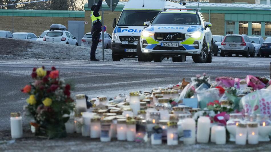 Nach Schüssen an Schule in Schweden