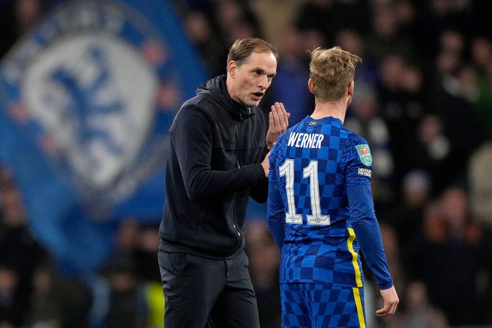 Thomas Tuchel und Timo Werner