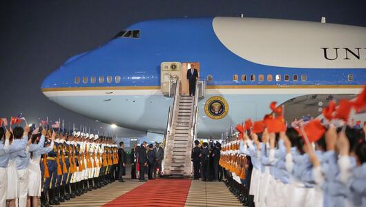 US-Präsident Trump in China