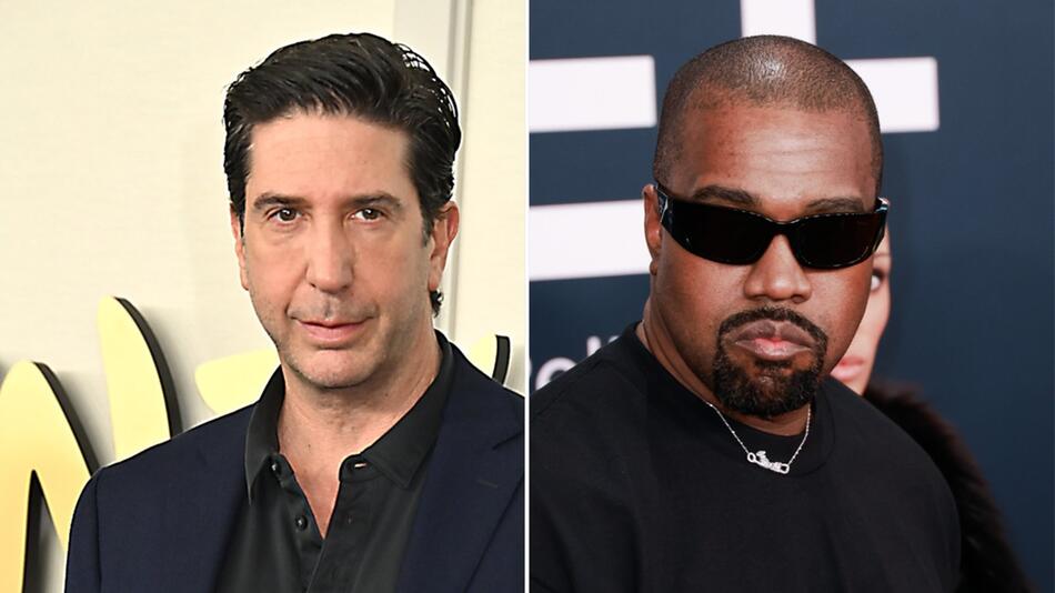 David Schwimmer zeigt seine Wut über Kanye Wests Aussagen.