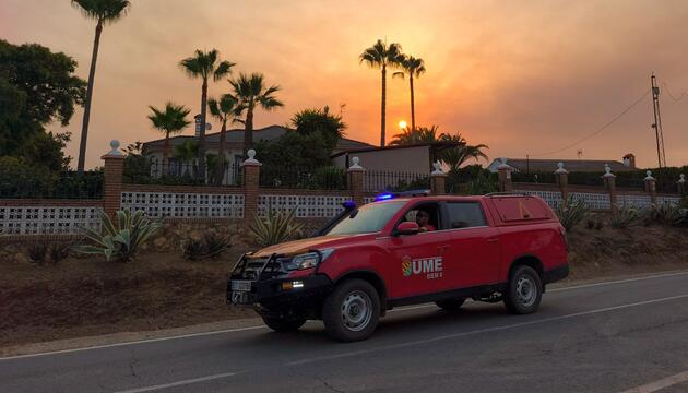 Waldbrand in Spanien
