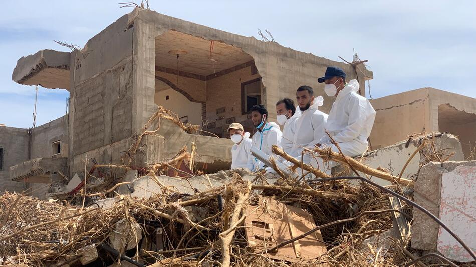 Nach den schweren Überschwemmungen in Libyen