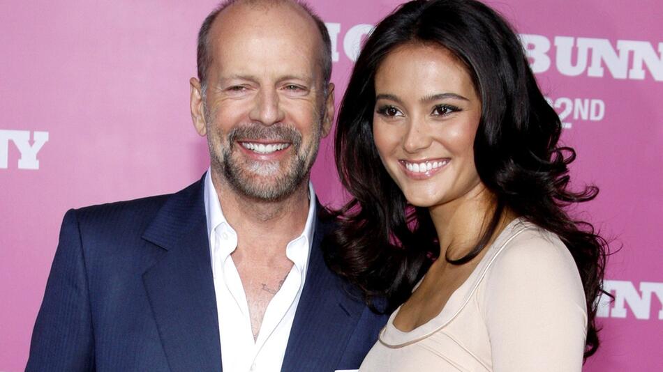 Ein Bild aus dem Jahr 2008: Bruce Willis und Emma Heming-Willis bei einem Event in Los Angeles.