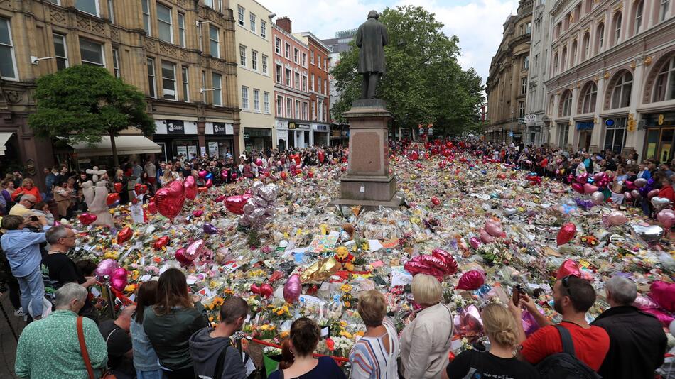 Trauer nach Anschlag in Manchester