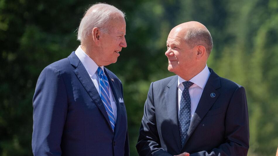 Olaf Scholz und Joe Biden