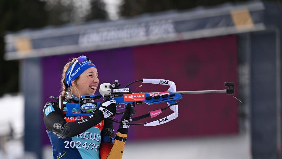 Biathlon Weltmeisterschaft - Training