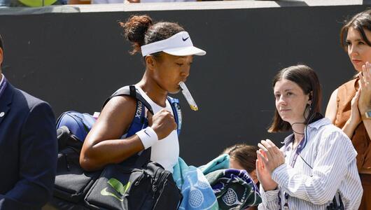 Naomi Osaka kämpfte zwei Stunden lang in Runde drei gegen das Wimbledon-Aus an.
