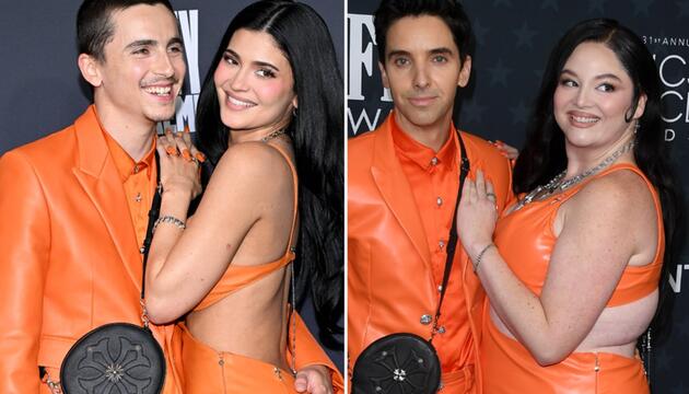 Timothée Chalamet und Kylie Jenner zeigten im Dezember ihre Verbundenheit mit einem ...