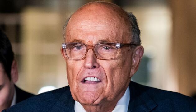 Giuliani vor dem Bundesgericht in Manhattan