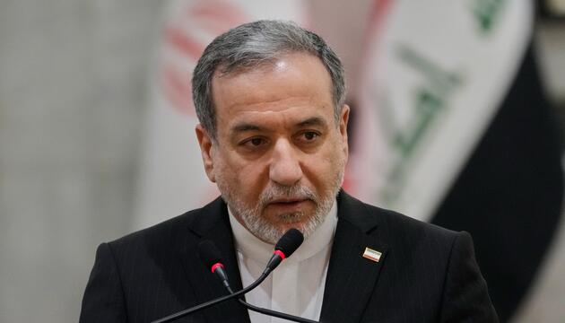 Irans Außenminister Abbas Araghtschi  im Irak