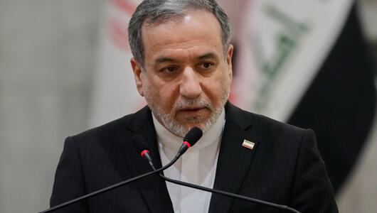 Irans Außenminister Abbas Araghtschi  im Irak