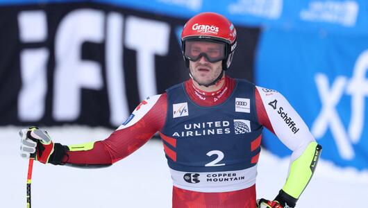 Stefan Eichberger hat eine schwere Knieverletzung erlitten - die Saison ist für ihn beendet.