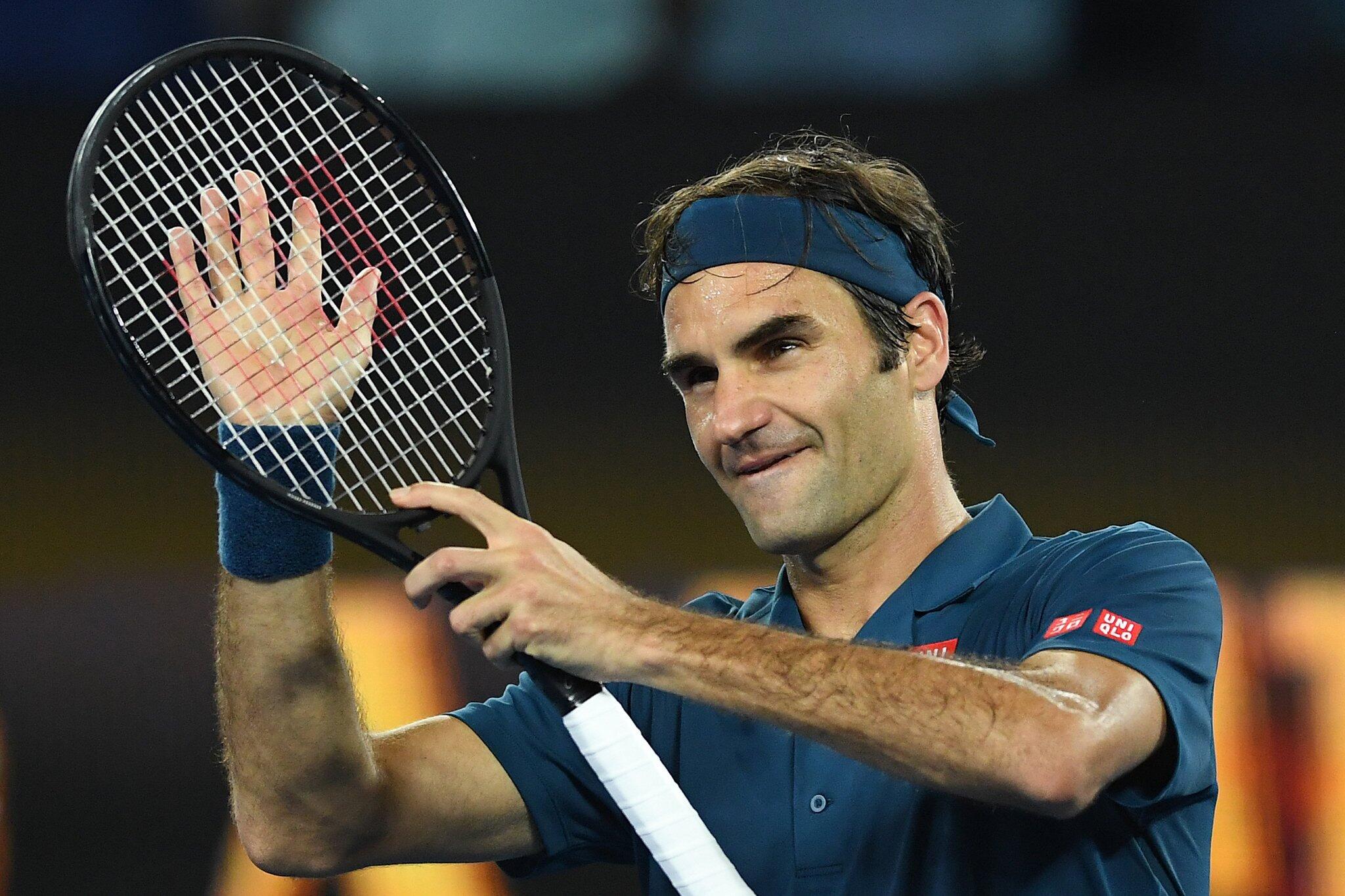 Roger Federer erreicht sicher Achtelfinale bei Australian Open GMX.AT