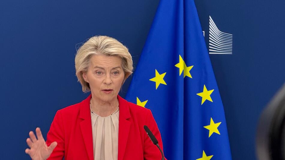 EU-Kommissionspräsidentin Ursula von der Leyen