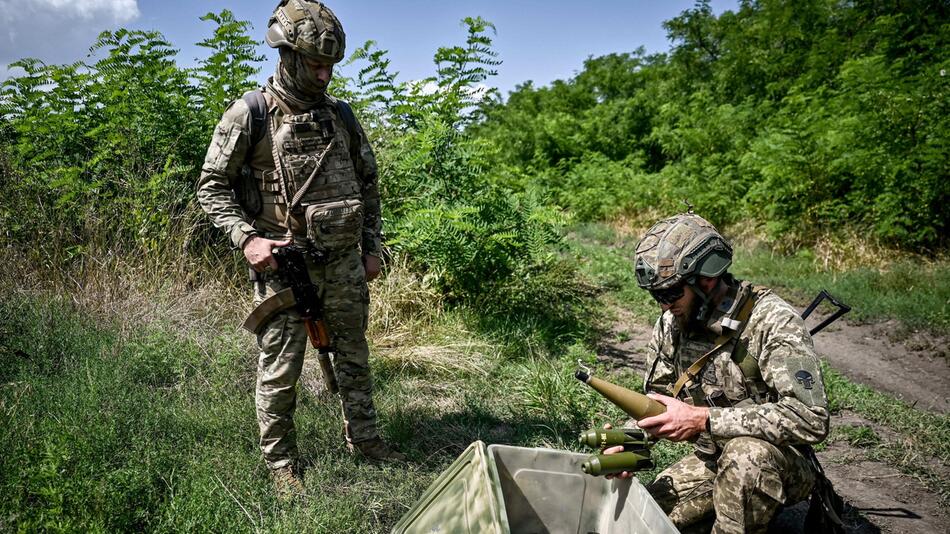 Urkainische Soldaten