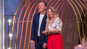 Glücklich durch Gleitmittel: Nathalie Sorondo-Gooden (r.) und Stefan Arens.