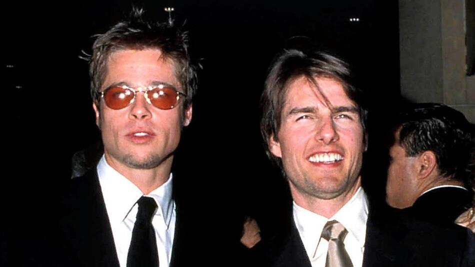 Brad Pitt (l.) und Tom Cruise in den 90er-Jahren.