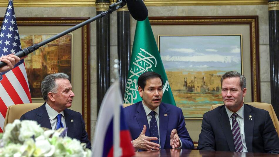 Treffen von Rubio und Lawrow in Saudi-Arabien