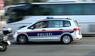 Polizeiauto im Einsatz