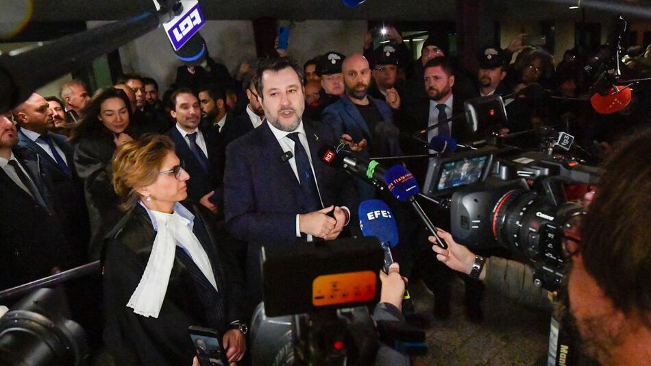 Prozess gegen italienischen Verkehrsminister Salvini