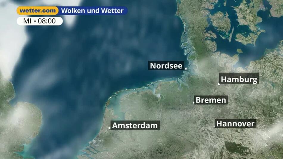 "Nordsee: Dein Wetter für Deine Region!"