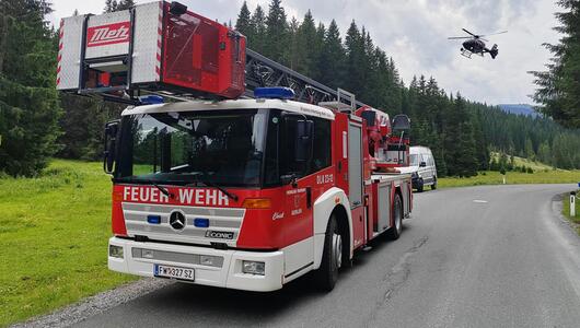 Absturz eines Kleinflugzeugs in Österreich