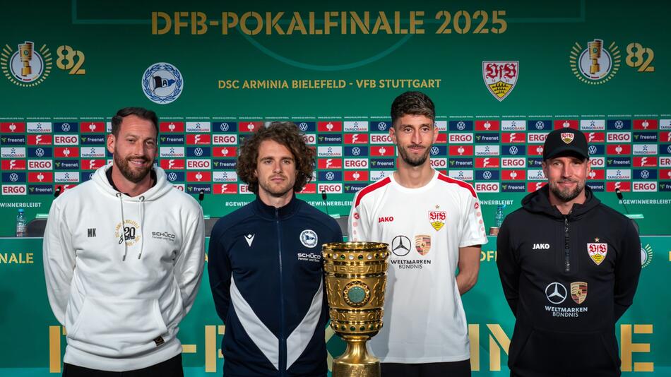 Vor dem DFB-Pokalfinale - Pressekonferenz