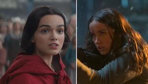 Rachel Zegler (l.) in der Realverfilmung von "Schneewittchen" und Ana de Armas als "Ballerina".