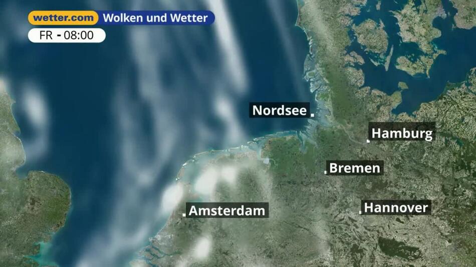 "Nordsee: Dein Wetter für Deine Region!"