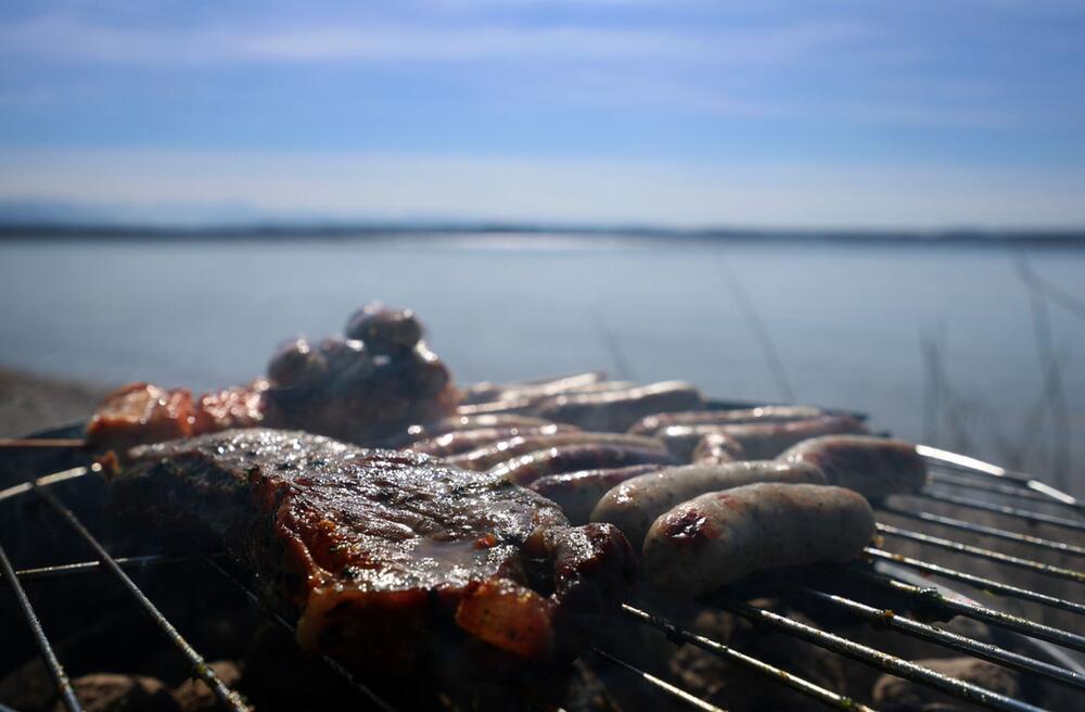 Grillen am Starnberger See