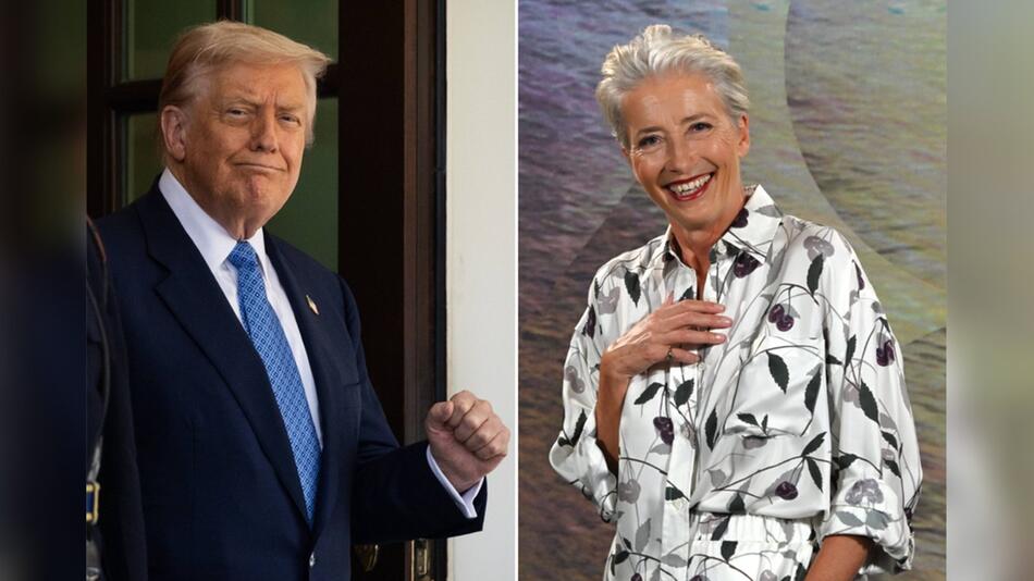 Donald Trump wollte Emma Thompson ausführen.