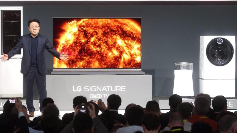 LG auf der CES in Las Vegas