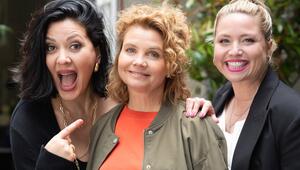 Der Cast von "Frier & 50 - Am Ende meiner Tage": Jasmin Shakeri, Annette Frier und Caroline ...