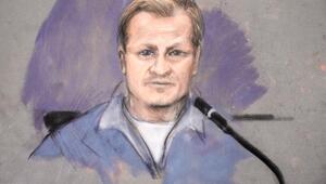 Angeklagten Marius Borg Hoiby - Gerichtszeichnung von Ane Hem