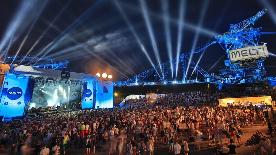 In der "Stadt aus Eisen" feierten jahrelang die Festivalgänger des Melt.