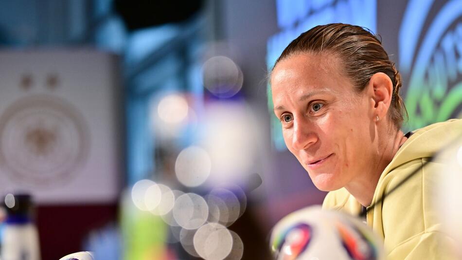 Frauenfußball-EM - Pressekonferenz Deutschland