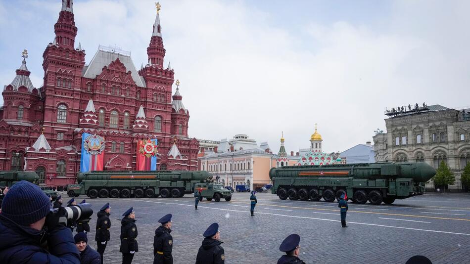 Militärparade zum Tag des Sieges in Russland