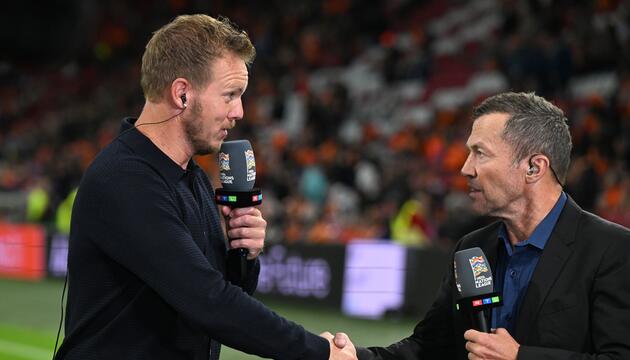 Julian Nagelsmann und Lothar Matthäus