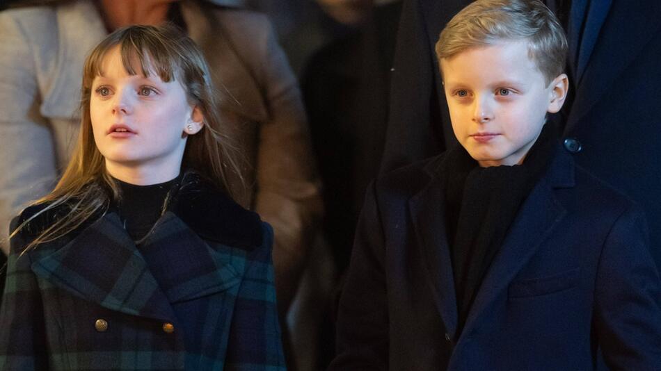 Erbprinz Jacques und Prinzessin Gabriella auf einer Aufnahme aus dem Januar dieses Jahres.