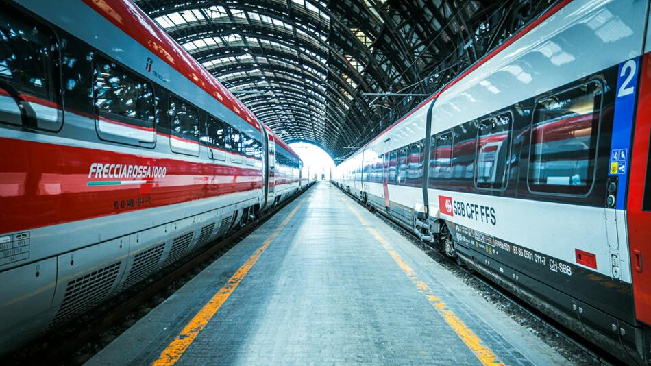 Neue Bahndirektverbindung nach Rom mit Frecciarossa-Zügen