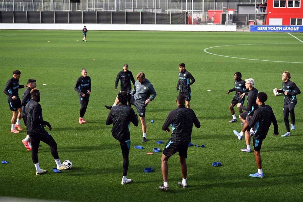 Abschlusstraining Bayer Leverkusen