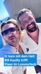 Bill Kaulitz trifft Klaas im Luxusurlaub