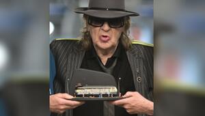 Udo Lindenberg bei seinem Auftritt im Miniatur Wunderland in Hamburg.