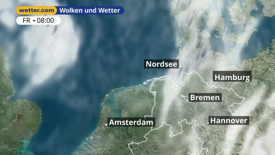 "Nordsee: Dein Wetter für Deine Region!"