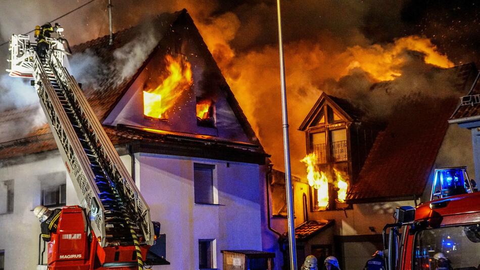 Waiblingen, Feuer, Großbrand