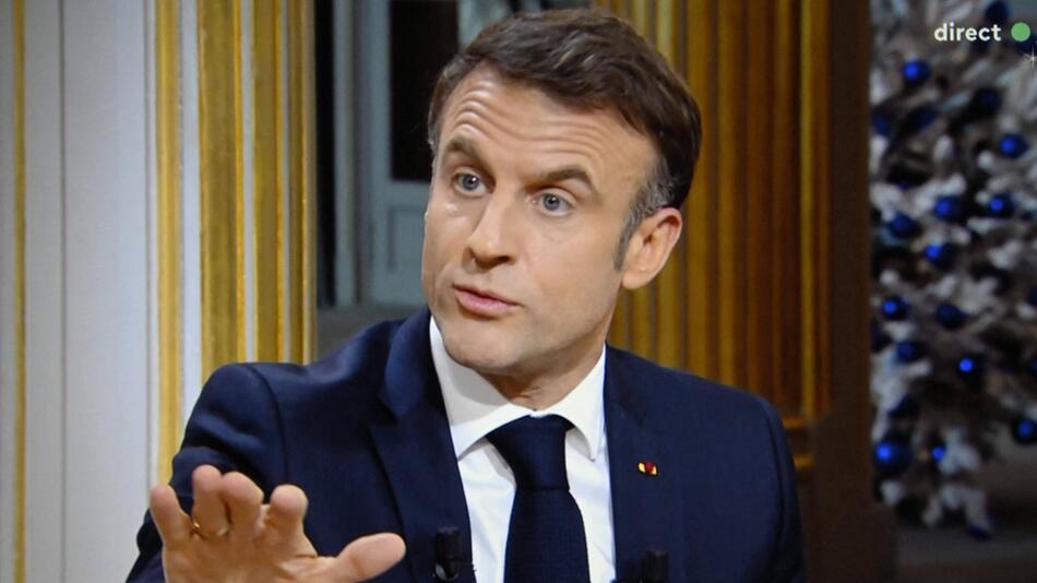 Verschafft sich regelmäßig den Frische-Kick: Emmanuel Macron