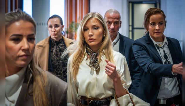 Nora Haukland sagte im März im Strafprozess gegen Marius Borg Høiby aus.