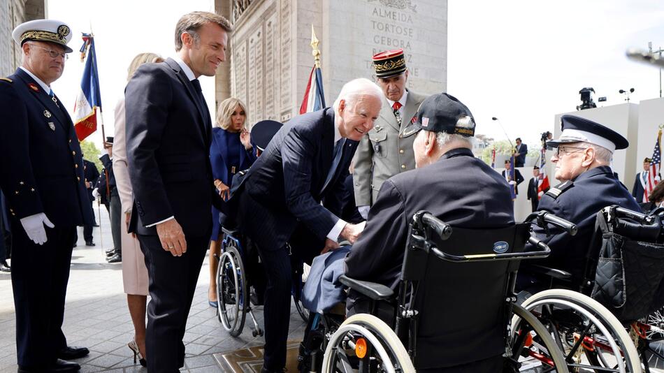 US-Präsident Biden in Frankreich