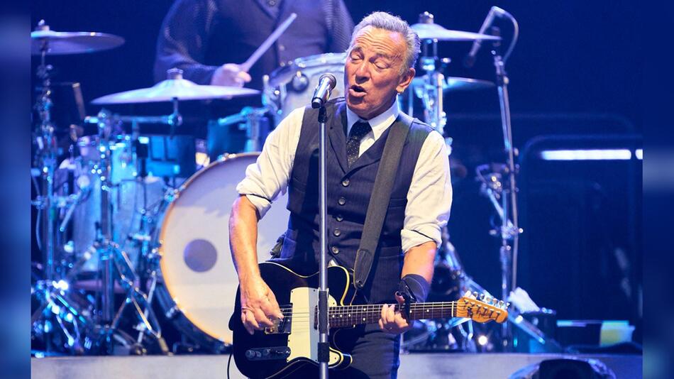 Bruce Springsteen bei einem Auftritt vor wenigen Wochen in Spanien.