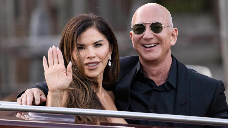 Lauren Sánchez und Jeff Bezos